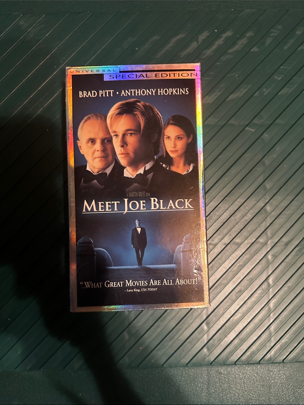Universal Meet Joe Black Special Edition VHS - Black, Blue, Gold Holographic